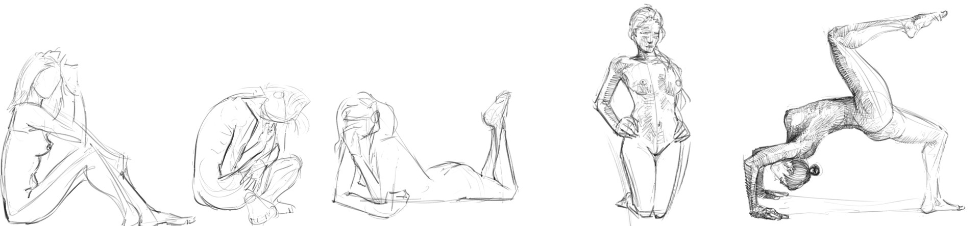 1920x444 Artstation - Dancing Figure Drawing