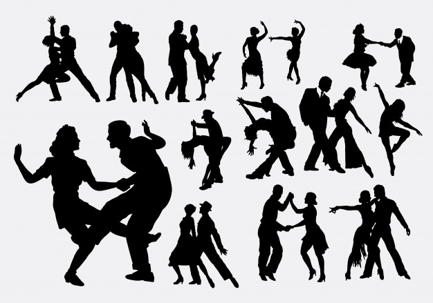 626x439 Dance Vectors, Photos And Free Download - Dancing People Drawing