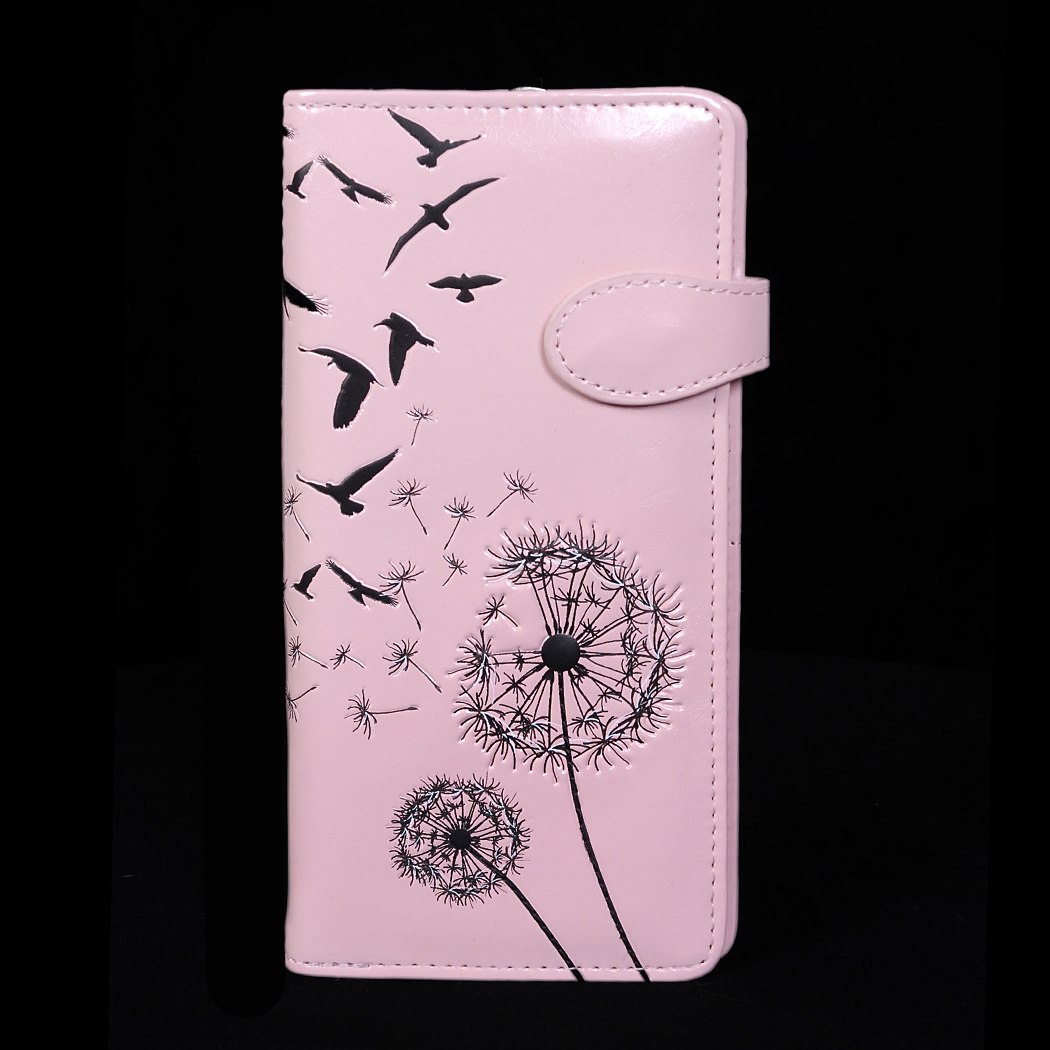 1050x1050 Dandelion Large Zipper Wallet Dandilions Drawing Artwork - Dandelion Blowing In The Wind Drawing