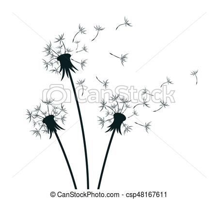 450x410 Dandelion Drawings Flowers Dandelion Drawing Of Flower Of Field - Dandelion Drawing