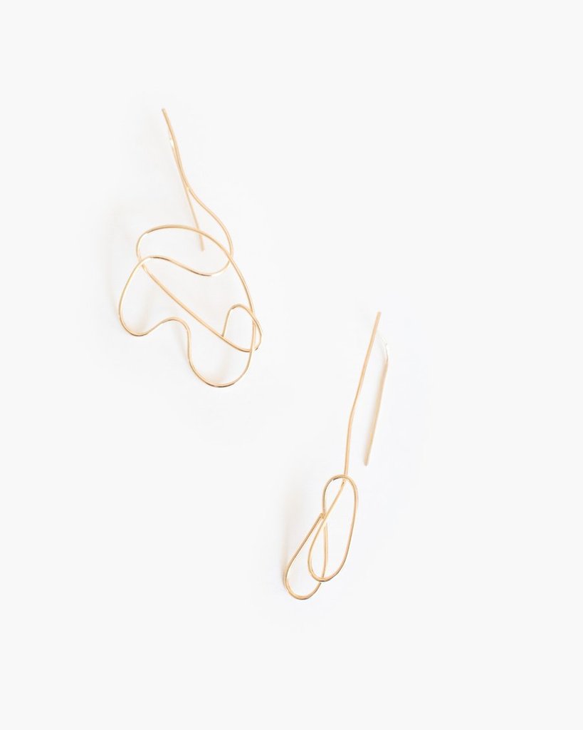 819x1024 Personal Space Earrings Dandelion Post - Dandelion Line Drawing