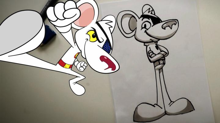 720x405 how to draw danger mouse friends - Danger Drawing