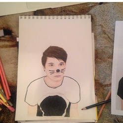 249x250 my danisnotonfire drawing so far! - Danisnotonfire Drawing
