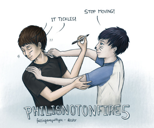 500x414 Art Digital Amazingphil Danisnotonfire Phil Lester Dan Howell - Danisnotonfire Drawing