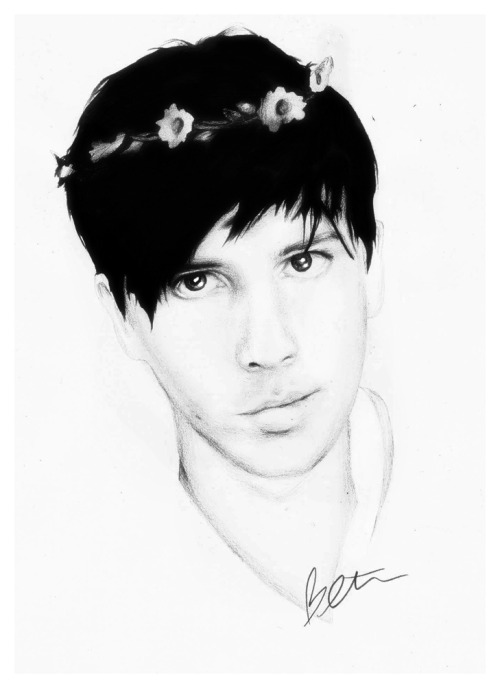 500x688 idk amazingphil danisnotonfire phil lester phan amazingphil - Danisnotonfire Drawing