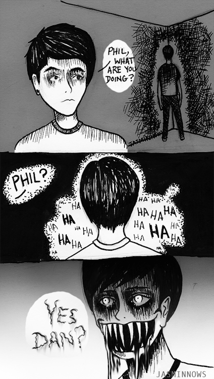 424x750 Im Not Sorry For Drawing This Comic Of Danisnotonfire And Am Gif - Danisnotonfire Drawing