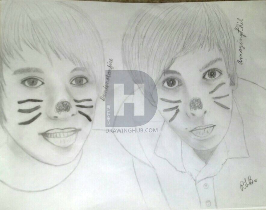 884x697 Danisnotonfire - Danisnotonfire Drawing