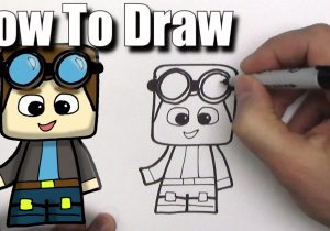 300x210 how to draw minecraft youtubers step - Dantdm Drawing Minecraft