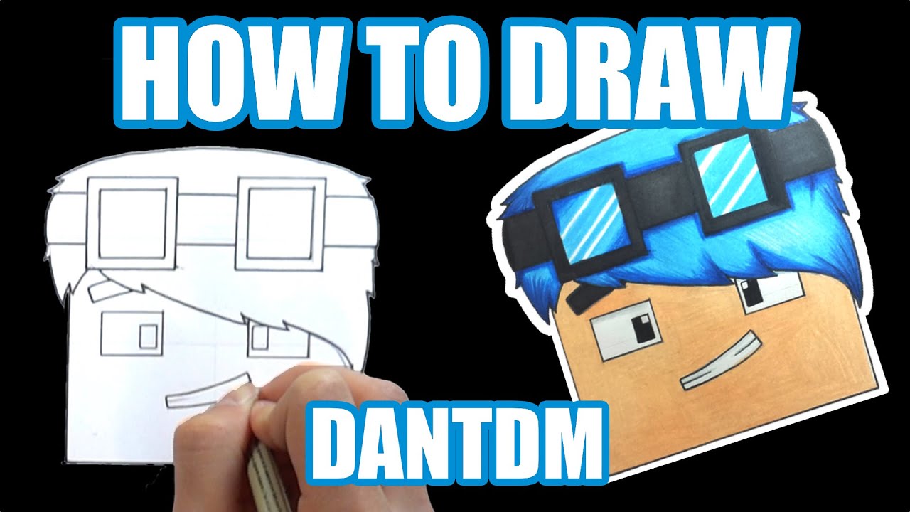 1280x720 Minecraft Youtube Dantdm Drawing - Dantdm Drawing Minecraft