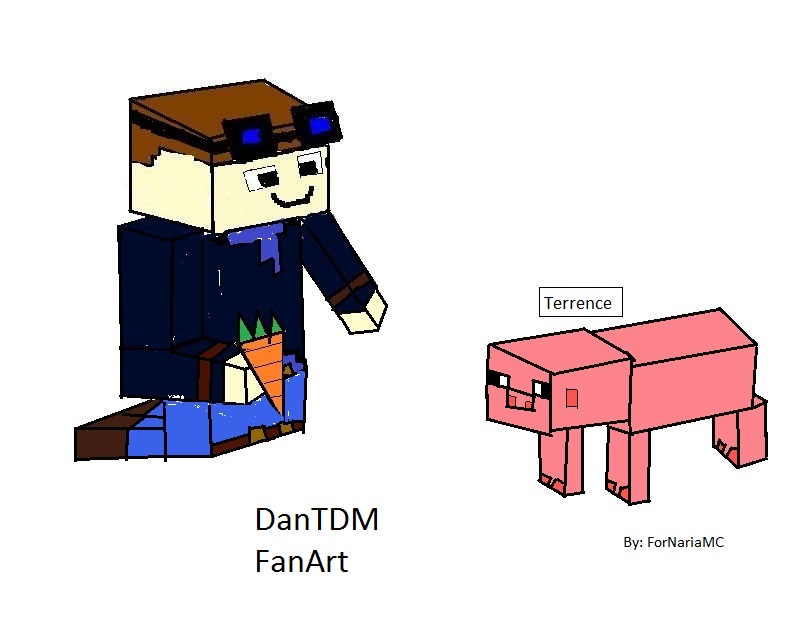 Dantdm Drawing Minecraft at Explore collection of