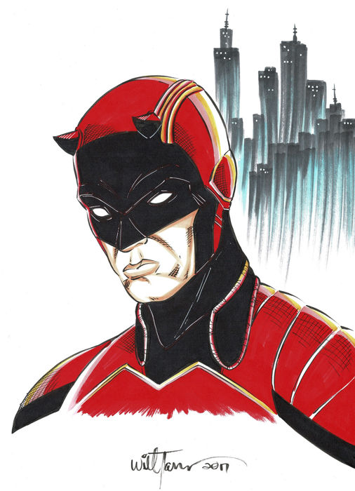 506x700 Daredevil - Daredevil Drawing