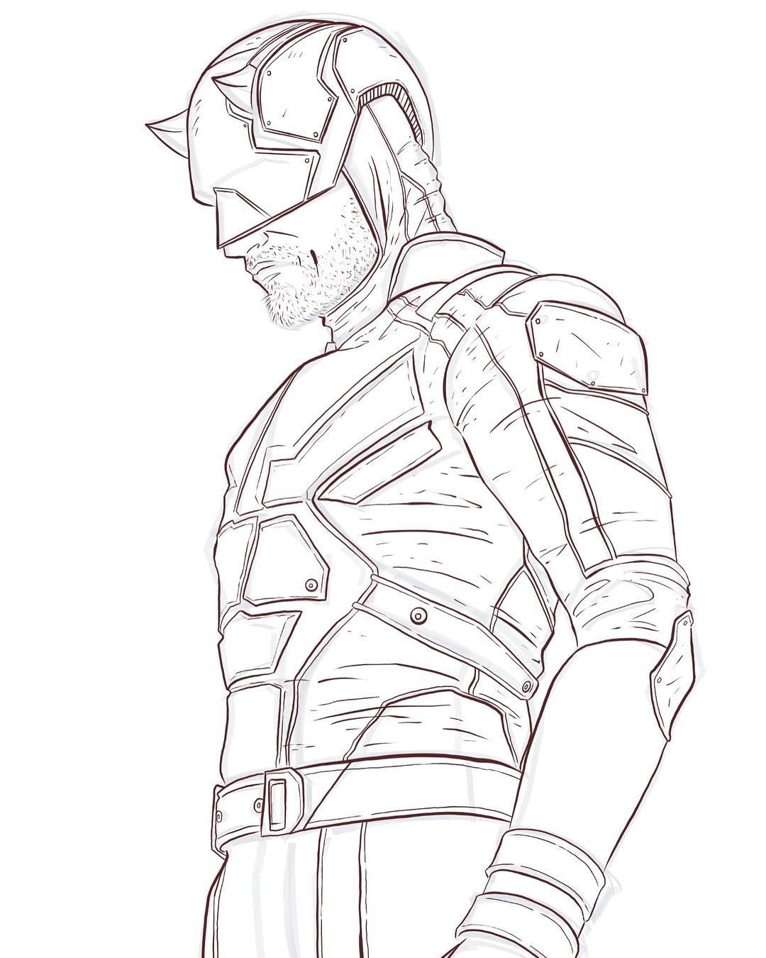 1080x1350 That Part Is Done - Daredevil Drawing