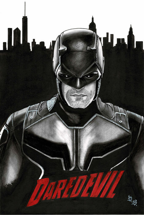 470x700 Daredevil - Daredevil Drawing