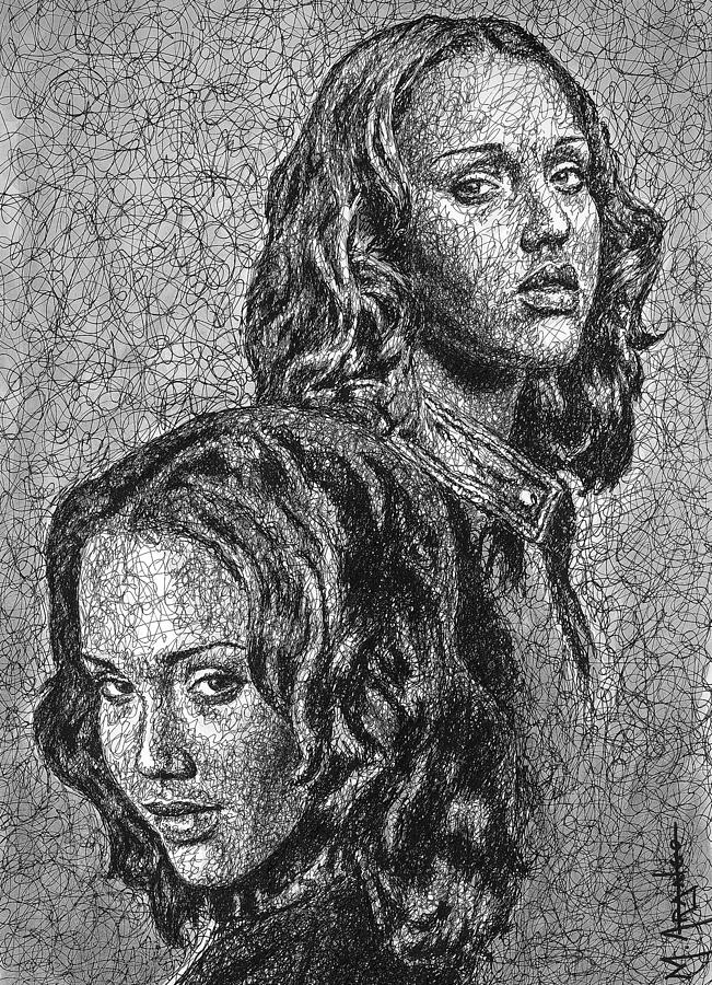 651x900 dark angel drawing - Dark Angel Drawing