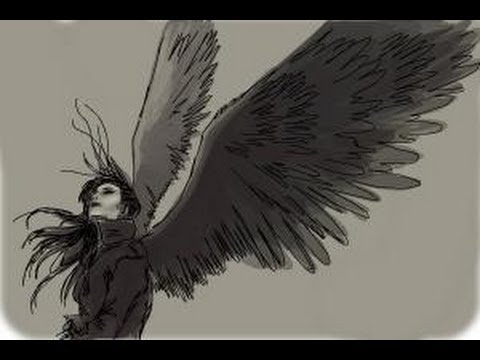 480x360 how to draw a dark angel - Dark Angel Drawing