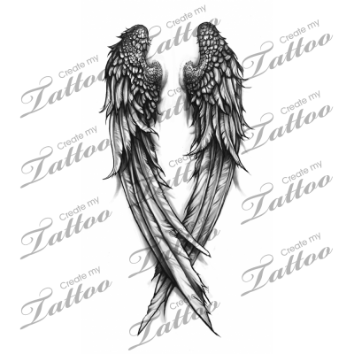 Dark Angel Wings Drawing at PaintingValley.com | Explore collection of ...