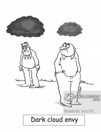 400x521 Black Cloud Cartoons And Comics - Dark Clouds Drawing