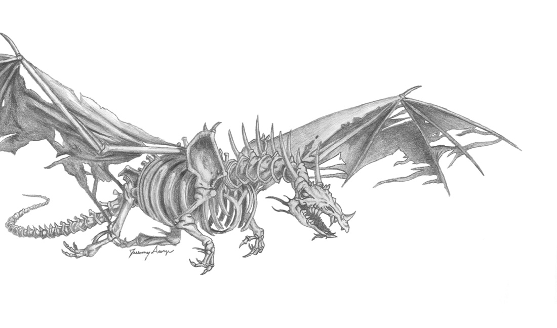 Dark Dragon Drawing