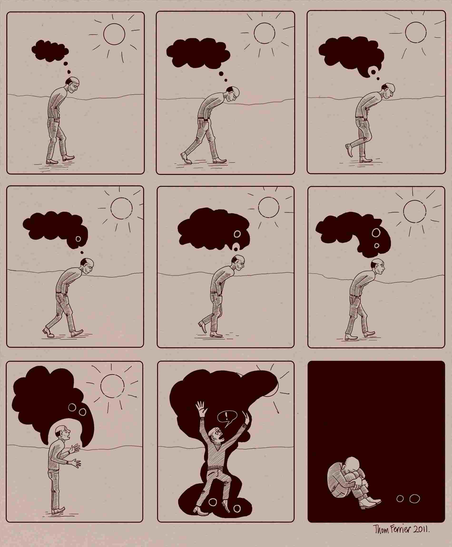 1900x2303 depression dark drawings - Dark Drawing Ideas