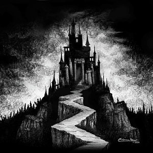 300x300 Dark Fantasy Drawings Fine Art America - Dark Drawings