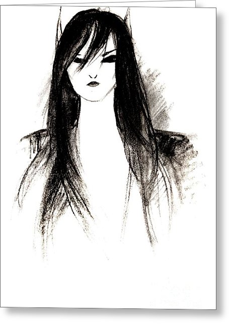 455x646 Dark Elf Drawing - Dark Elf Drawing