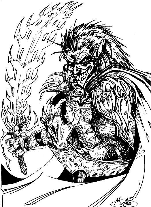 524x719 Dark Prince Elf Drawing - Dark Elf Drawing