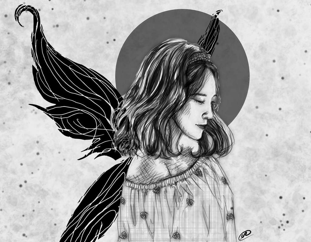 1024x796 Yoona - Dark Fairy Drawing