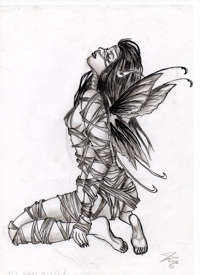 762x1049 Dark Fairy - Dark Fairy Drawing
