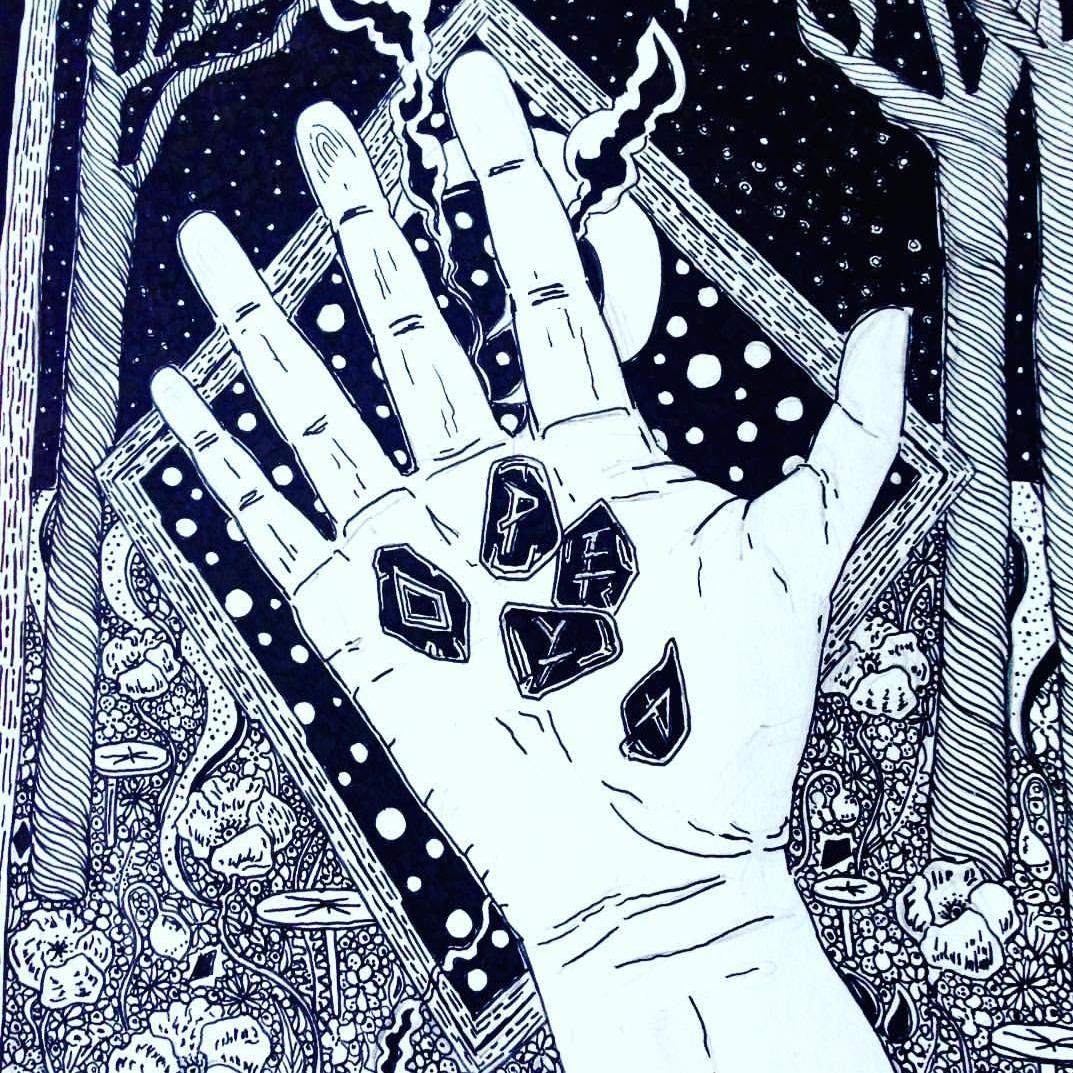 1073x1073 I Illustration I Draw Out If My Comic Book Series A Dark Forest - Dark Forest Drawing