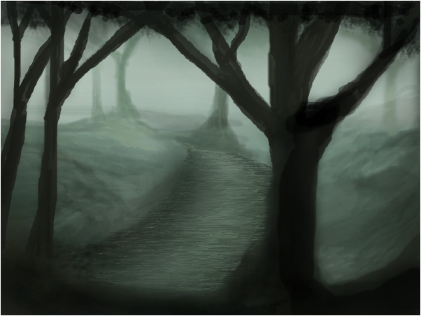 602x452 Dark Forest - Dark Forest Drawing