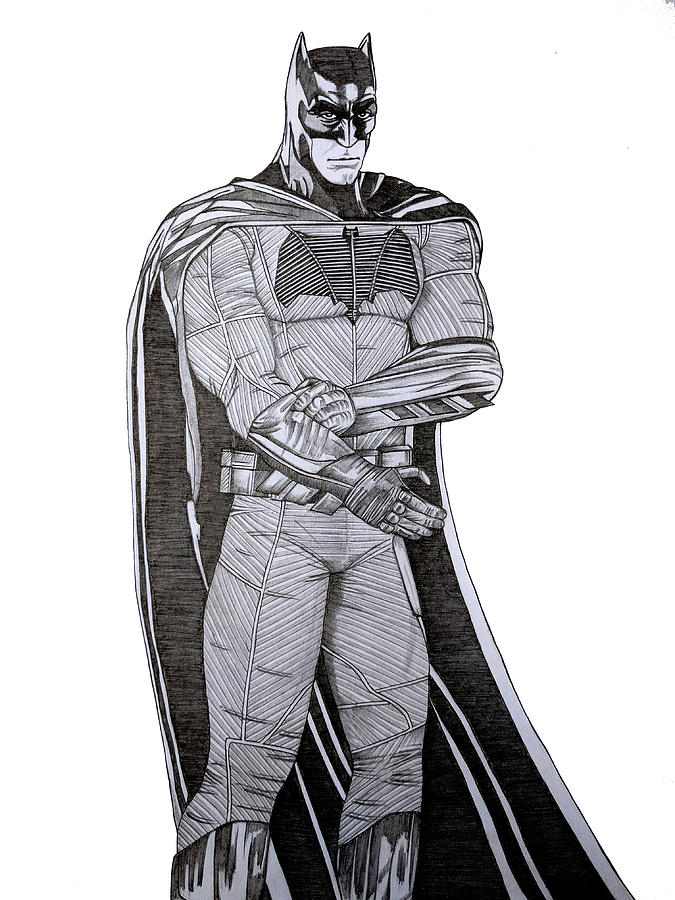 675x900 Dark Knight Drawing - Dark Knight Drawing