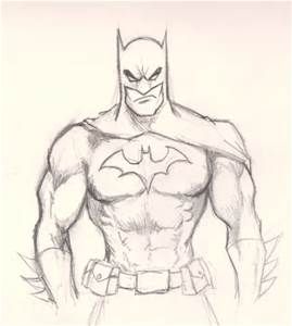 269x300 How To Draw Batman, Dark Knight Step - Dark Knight Drawing