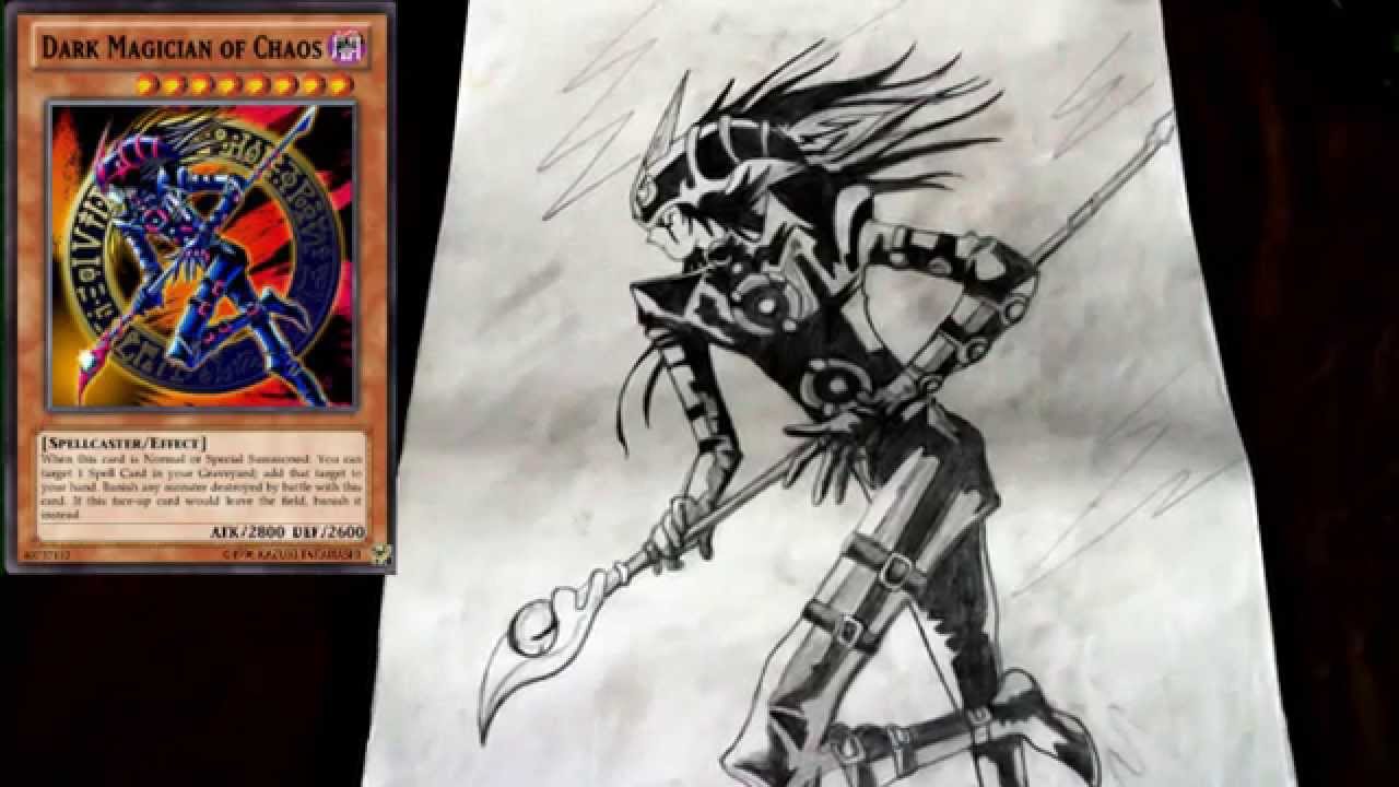 1280x720 yu gi oh dark magician of chaos - Dark Magician Drawing