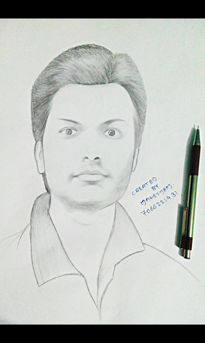 300x500 Create Your Own Sketch - Dark Pencil Drawings