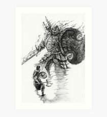 210x230 dark souls drawing art prints redbubble - Dark Souls Drawing