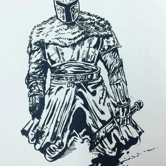 Dark Souls Drawing at PaintingValley.com | Explore collection of Dark ...