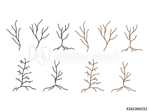 500x375 Old Dark Trees Dead Forest Trees Icons Silhouette Dead Tree - Dark Tree Drawing
