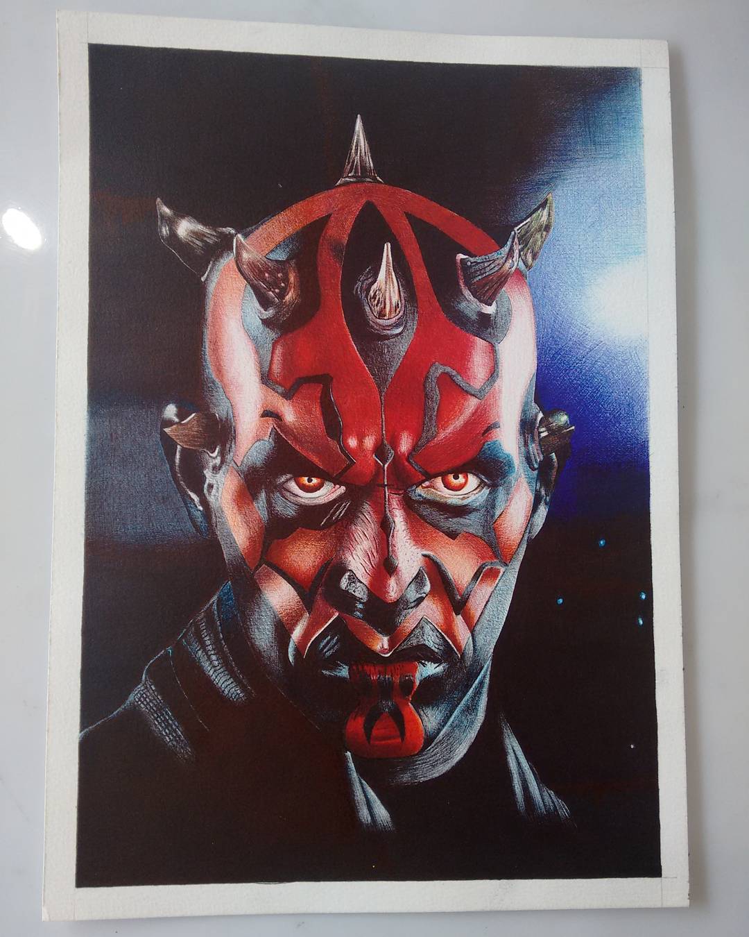 1080x1350 Darth Maul Drawing - Darth Maul Drawing