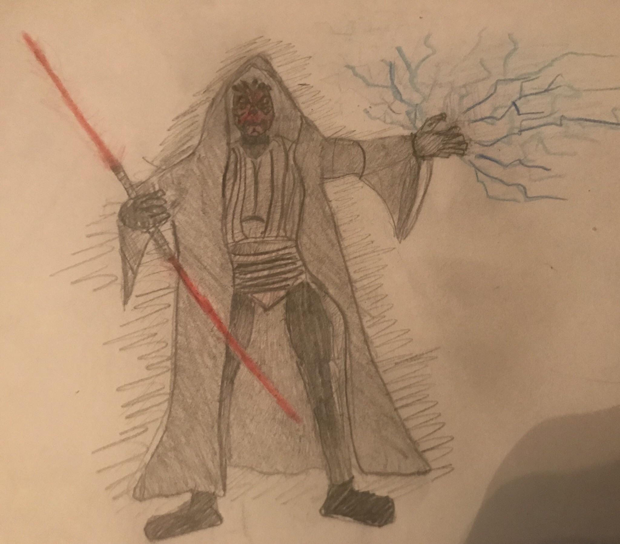 2048x1797 Here Is A Drawing I Made Of Darth Maul - Darth Maul Drawing