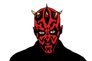 300x200 How To Draw Darth Maul - Darth Maul Drawing