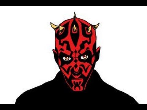 480x360 How To Draw Darth Maul - Darth Maul Drawing