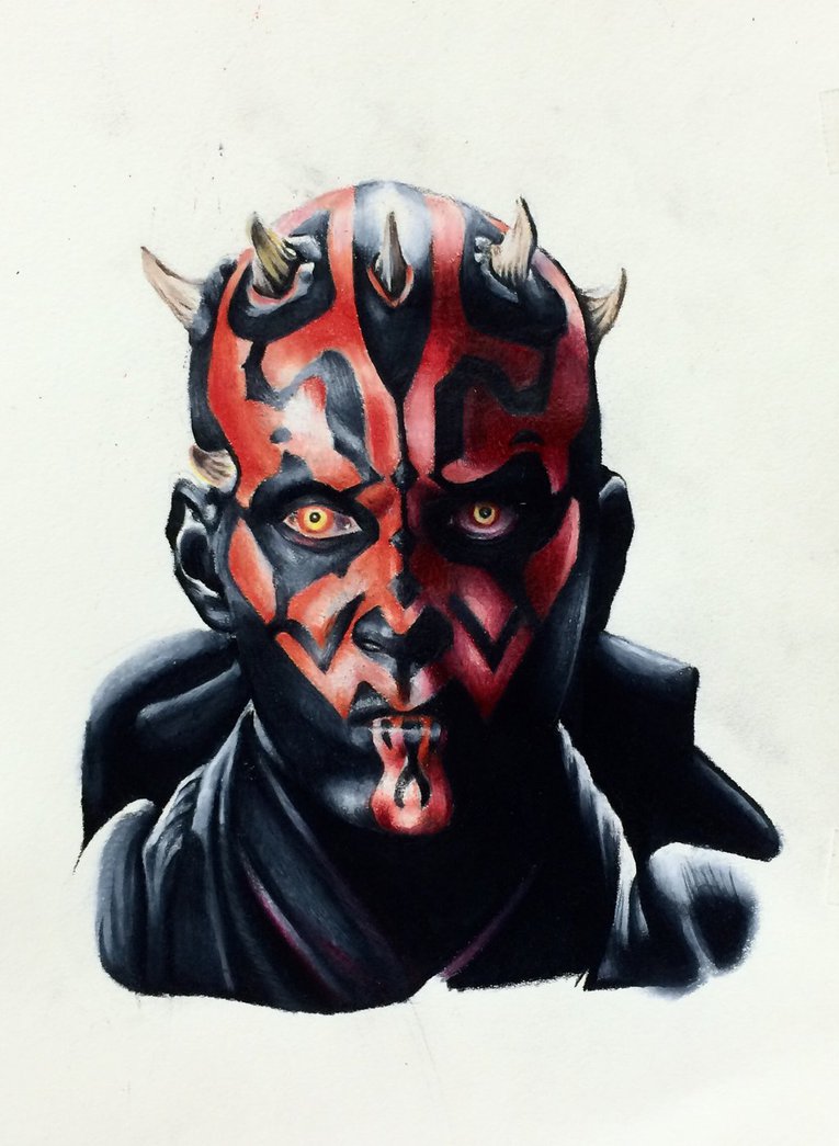 765x1045 Darth Maul Drawing, Pencil, Sketch, Colorful, Realistic Art Images - Darth Maul Drawing