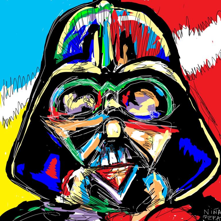 770x770 darth vader drawing - Darth Vader Drawing