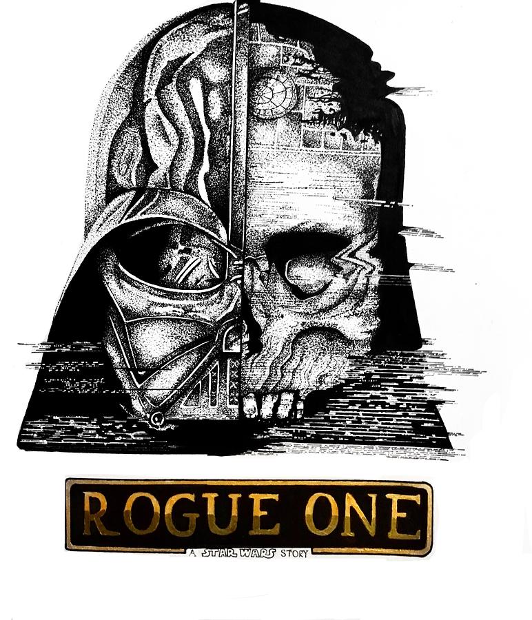 772x900 darth vader drawing - Darth Vader Drawing