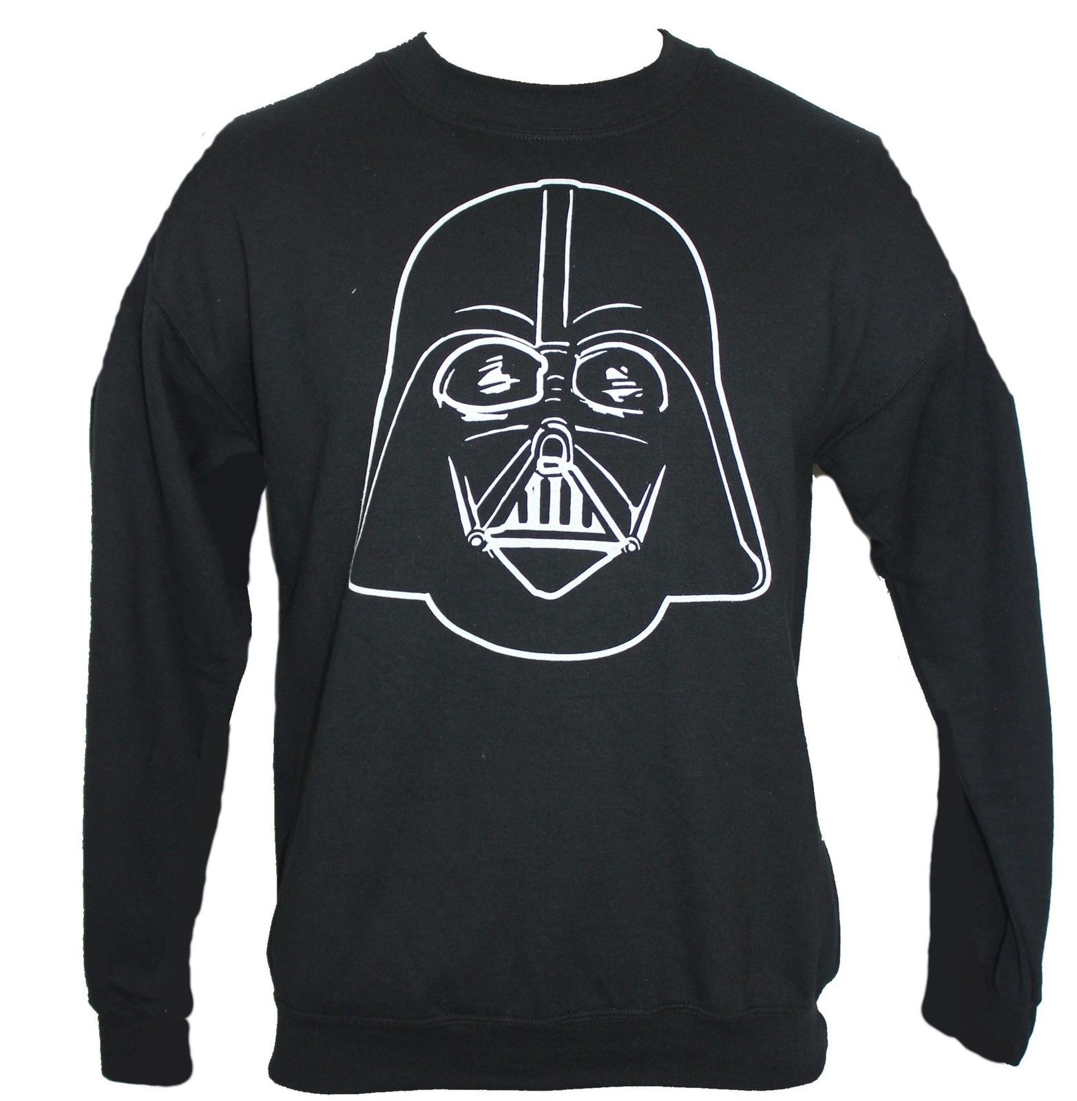 1564x1600 Star Wars Pullover Sweatshirt - Darth Vader Face Drawing