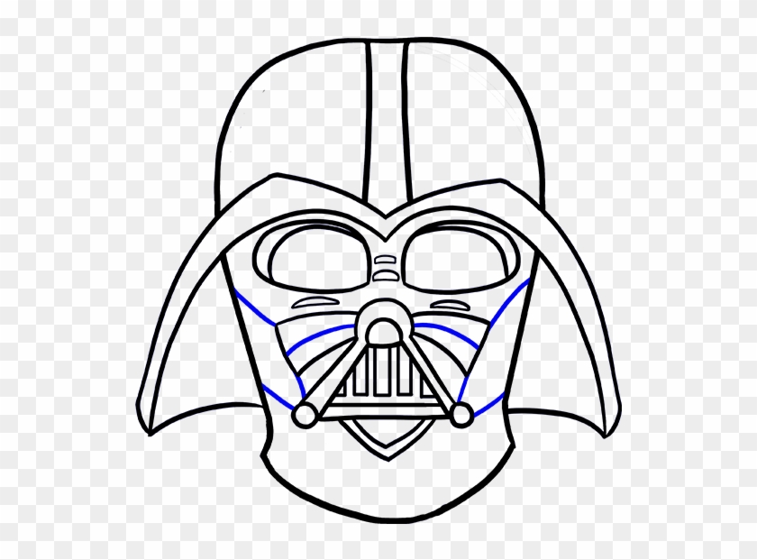 840x621 styles darth vader cartoon drawing as well as darth - Darth Vader Face Drawing
