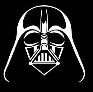 299x296 Darth Vader Face Drawing - Darth Vader Face Drawing