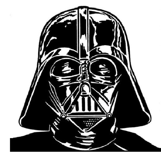 517x493 Darth Vader - Darth Vader Helmet Drawing