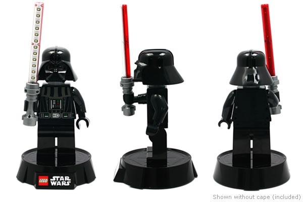 600x400 Lego Star Wars Darth Vader Minifigure Desk Lamp Gadgetsin - Darth Vader Lightsaber Drawing