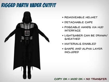 460x345 Second Life Marketplace - Darth Vader Lightsaber Drawing